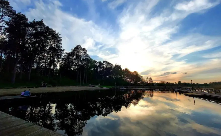 Jezioro Kozienickie - plaża, kąpielisko i spokojny dzień z rodziną