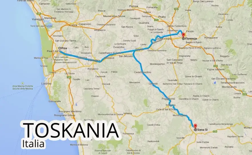 Lotnisko w Toskanii - Piza czy Florencja?